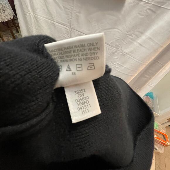 Hannah Anderson Girls Black Embellished Sweater Dress Size 12 - Picture 7 of 7